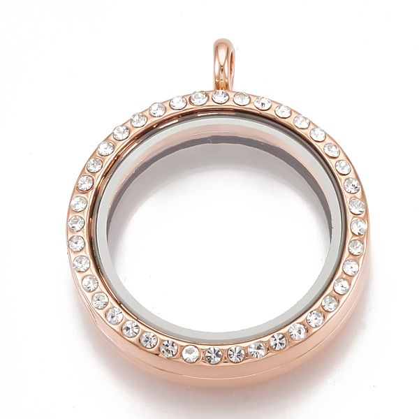 PandaHall Alloy Magnetic Locket Pendants, with Rhinestone and Glass, Flat Round, Crystal, 37x30.5x7.5mm, Hole: 3.5mm, Inner diameter: 23mm..., Clear
PandaHall Alloy Magnetic Locket Pendants, with Rhinestone and Glass, Flat Round, Crystal, 37x30.5x7.5mm, Hole: 3.5mm, Inner diameter: 23mm..., Clear