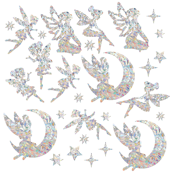 PandaHall GORGECRAFT 26PCS Angel Window Clings Fairy Anti Collision Moon Star Rainbow Window Glass Stickers for Birds Strike Decals Non...
PandaHall GORGECRAFT 26PCS Angel Window Clings Fairy Anti Collision Moon Star Rainbow Window Glass Stickers for Birds Strike Decals Non...