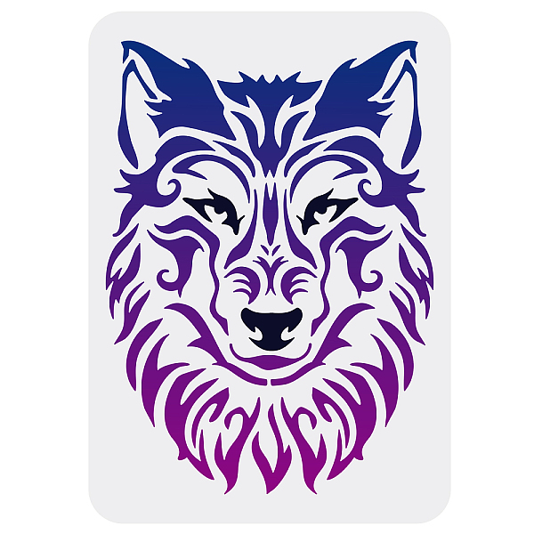 PandaHall FINGERINSPIRE Wolf Stencil 8.3x11.7inch Large Painting Stencil Wolf Head Template Reusable Painting Stencil Plastic PET Drawing...
PandaHall FINGERINSPIRE Wolf Stencil 8.3x11.7inch Large Painting Stencil Wolf Head Template Reusable Painting Stencil Plastic PET Drawing...