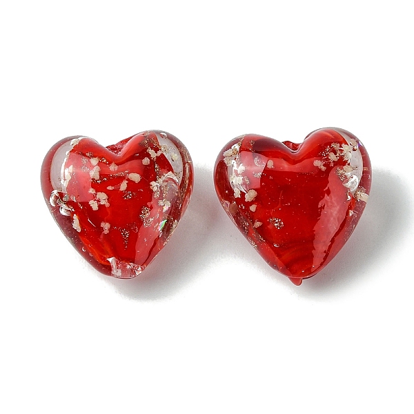 PandaHall Luminous Handmade Gold Sand Lampwork Beads, Glow in the Dark, Heart, Red, 20.5x20x12mm, Hole: 1.8mm Lampwork Heart Red
PandaHall Luminous Handmade Gold Sand Lampwork Beads, Glow in the Dark, Heart, Red, 20.5x20x12mm, Hole: 1.8mm Lampwork Heart Red