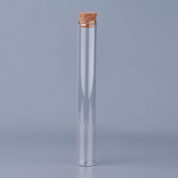 PandaHall Empty Glass Bottles, with Cork Stopper, Wishing Bottle, Clear, 2x15.6cm, Capacity: about 40ml(1.35 fl. oz), Bottleneck: 20mm in...
PandaHall Empty Glass Bottles, with Cork Stopper, Wishing Bottle, Clear, 2x15.6cm, Capacity: about 40ml(1.35 fl. oz), Bottleneck: 20mm in...