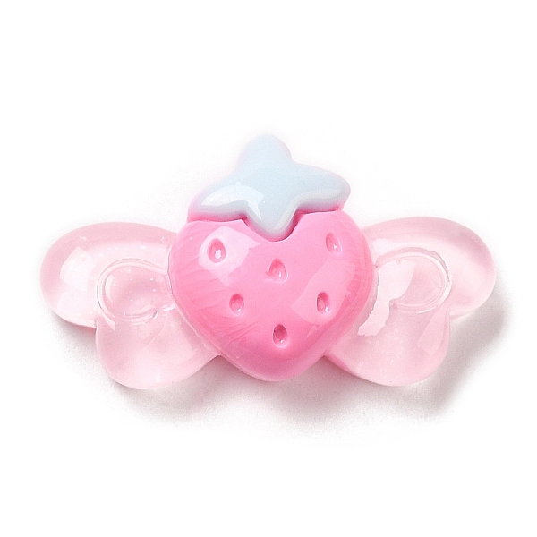 PandaHall Translucent Resin Cabochons, Strawberry with Wings, Pink, 14.5~15x26x7~7.5mm Resin Strawberry Pink
PandaHall Translucent Resin Cabochons, Strawberry with Wings, Pink, 14.5~15x26x7~7.5mm Resin Strawberry Pink