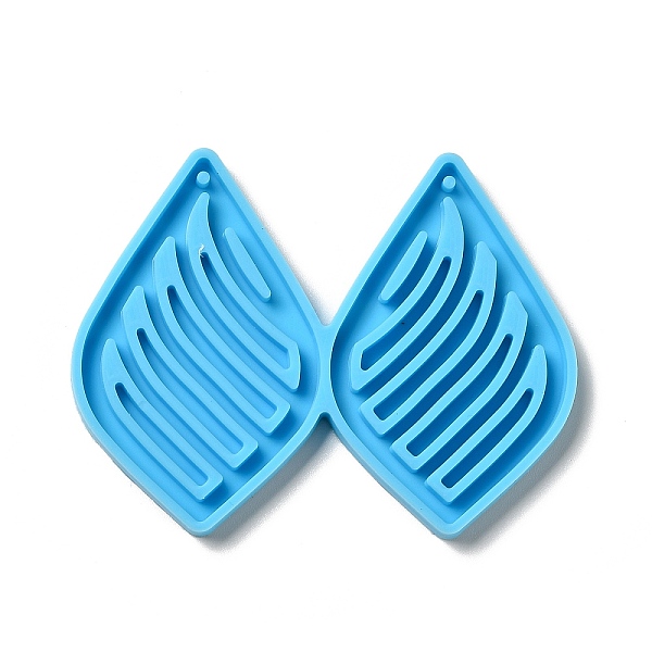 PandaHall DIY Teardrop with Stripe Pendant Silicone Molds, Resin Casting Molds, for UV Resin & Epoxy Resin Jewelry Making, Deep Sky Blue...
PandaHall DIY Teardrop with Stripe Pendant Silicone Molds, Resin Casting Molds, for UV Resin & Epoxy Resin Jewelry Making, Deep Sky Blue...
