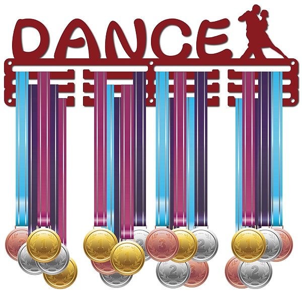 PandaHall Iron Medal Holder Frame, Medals Display Hanger Rack, with Screws, Rectangle with Word Dance, Red, 138x400mm Iron Word Red
PandaHall Iron Medal Holder Frame, Medals Display Hanger Rack, with Screws, Rectangle with Word Dance, Red, 138x400mm Iron Word Red