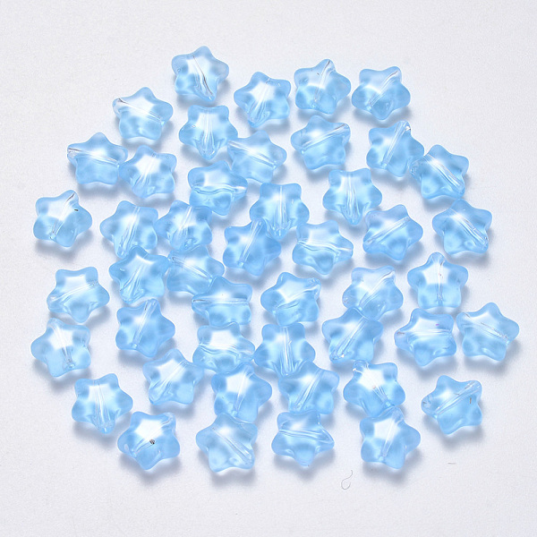 PandaHall Transparent Glass Beads, Star, Light Sky Blue, 8x8.5x4mm, Hole: 1mm Glass Star Blue
PandaHall Transparent Glass Beads, Star, Light Sky Blue, 8x8.5x4mm, Hole: 1mm Glass Star Blue