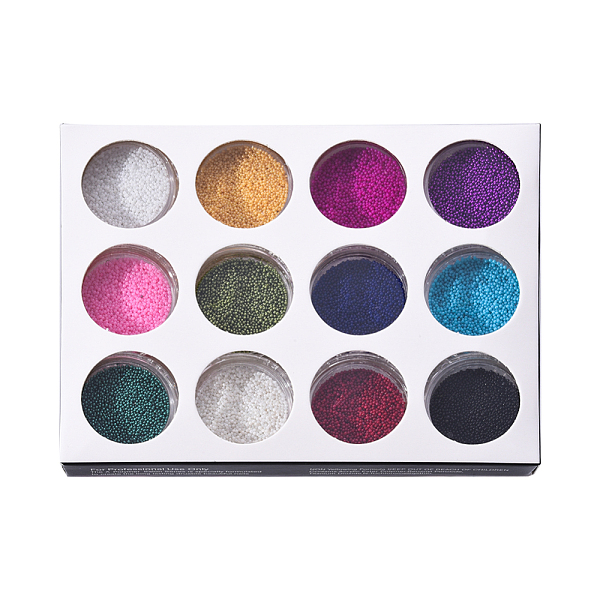 PandaHall 3D Nail Art Glass Mini Ball Beads, DIY Nails Art Round Decorations, Mixed Color, 6~8mm, 12boxes/set Glass Round Multicolor
PandaHall 3D Nail Art Glass Mini Ball Beads, DIY Nails Art Round Decorations, Mixed Color, 6~8mm, 12boxes/set Glass Round Multicolor