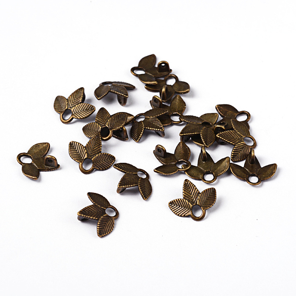 PandaHall Tibetan Style Links, Lead Free & Nickel Free, Leaf, Antique Bronze, 13x14x2mm, Hole: 2mm Alloy Leaf
PandaHall Tibetan Style Links, Lead Free & Nickel Free, Leaf, Antique Bronze, 13x14x2mm, Hole: 2mm Alloy Leaf
