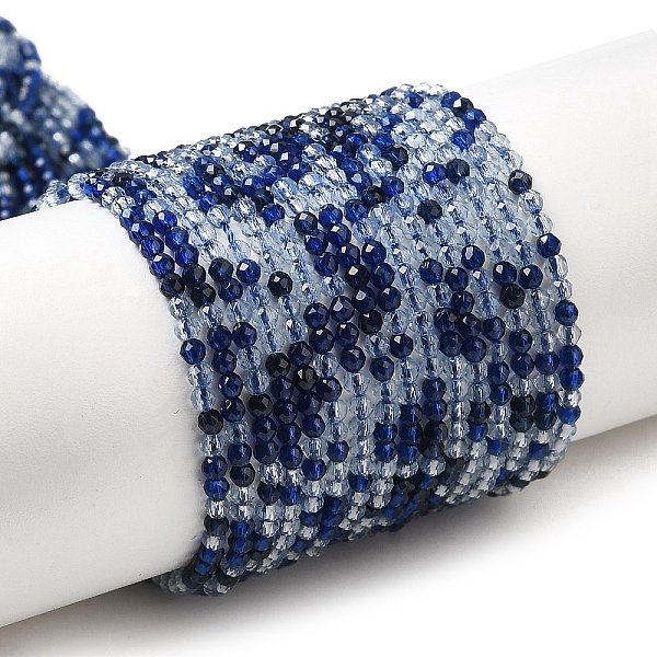 PandaHall Transparent Glass Beads Strands, Small Beads, Faceted, Round, Dark Blue, 2mm, Hole: 0.6mm, about 188pcs/strand, 14.09''(35.8cm)...
PandaHall Transparent Glass Beads Strands, Small Beads, Faceted, Round, Dark Blue, 2mm, Hole: 0.6mm, about 188pcs/strand, 14.09''(35.8cm)...