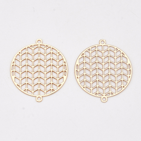 PandaHall Brass Links connectors, Etched Metal Embellishments, Long-Lasting Plated, Flat Round with Arrow, Light Gold, 23.5x20x0.3mm, Hole...
PandaHall Brass Links connectors, Etched Metal Embellishments, Long-Lasting Plated, Flat Round with Arrow, Light Gold, 23.5x20x0.3mm, Hole...