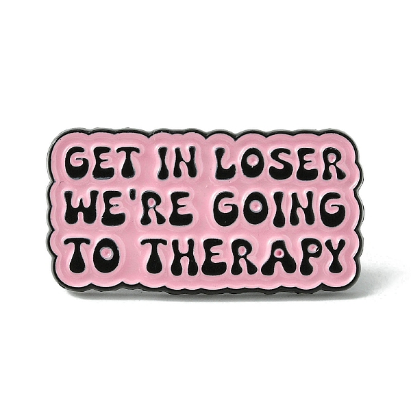 PandaHall Black Alloy Brooches, Enamel Pins, for Backpack Cloth, Word, 16x30x1.5mm Alloy Word Pink
PandaHall Black Alloy Brooches, Enamel Pins, for Backpack Cloth, Word, 16x30x1.5mm Alloy Word Pink