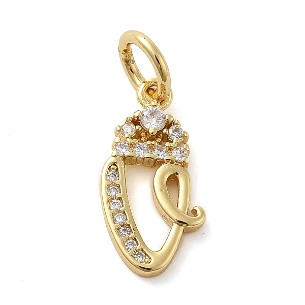 PandaHall Brass Micro Pave Cubic Zirconia Pendants, with Jump Ring, Letter V, 16x8x2mm, Ring: 6x1mm, Inner Diameter: 4mm Brass+Cubic..., Clear
PandaHall Brass Micro Pave Cubic Zirconia Pendants, with Jump Ring, Letter V, 16x8x2mm, Ring: 6x1mm, Inner Diameter: 4mm Brass+Cubic..., Clear
