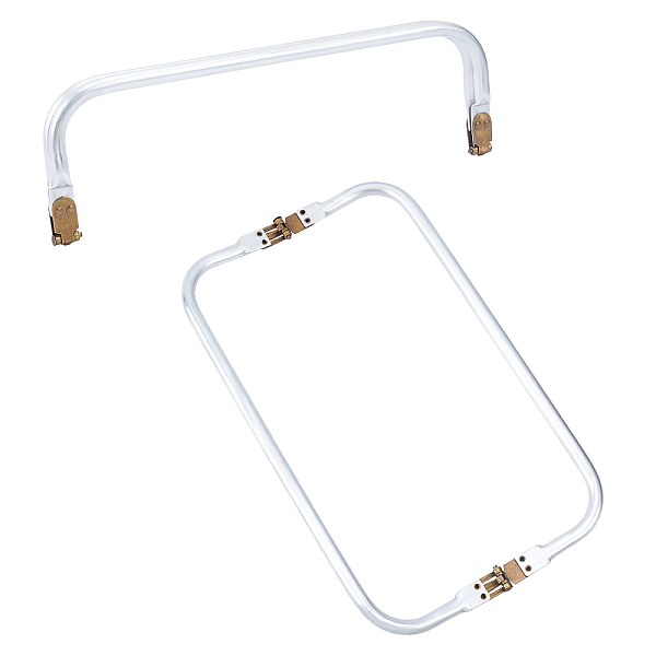 PandaHall Aluminum Purse Frame Handle 2pcs(1 Pair) Purse Bag Frame Inner Kiss Clasp Lock 30.5cm/12" U-Shaped Bag Handle Tubular Frame...
PandaHall Aluminum Purse Frame Handle 2pcs(1 Pair) Purse Bag Frame Inner Kiss Clasp Lock 30.5cm/12" U-Shaped Bag Handle Tubular Frame...