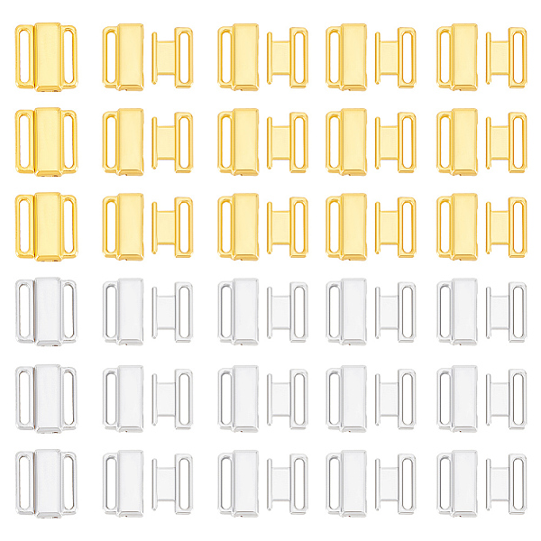 PandaHall 60Pcs 2 Colors Zinc Alloy Bikini Clips, Bra Clasp Replacement Part, Lingerie Front Closure, Platinum & Golden, 16.5~17x14.5x4mm...
PandaHall 60Pcs 2 Colors Zinc Alloy Bikini Clips, Bra Clasp Replacement Part, Lingerie Front Closure, Platinum & Golden, 16.5~17x14.5x4mm...