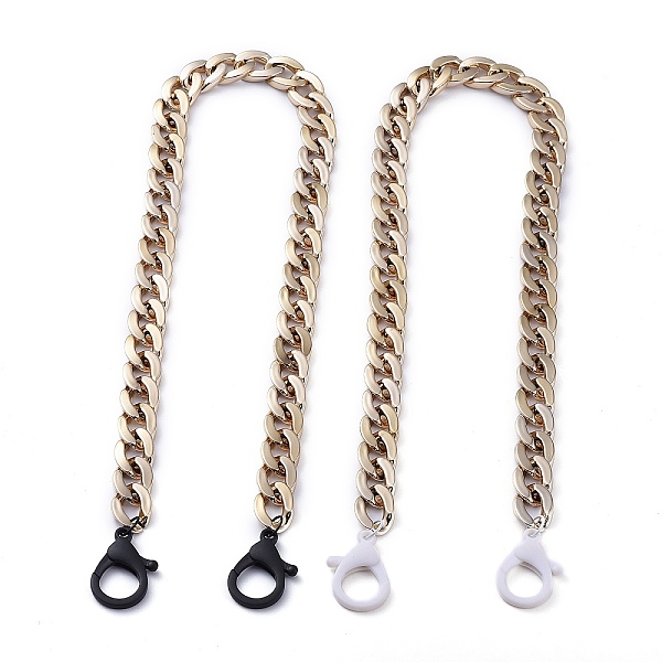 PandaHall Personalized CCB Plastic Curb Chain Necklaces, Eyeglass Chains, Handbag Chains, with Plastic Lobster Claw Clasps, Black & White...
PandaHall Personalized CCB Plastic Curb Chain Necklaces, Eyeglass Chains, Handbag Chains, with Plastic Lobster Claw Clasps, Black & White...