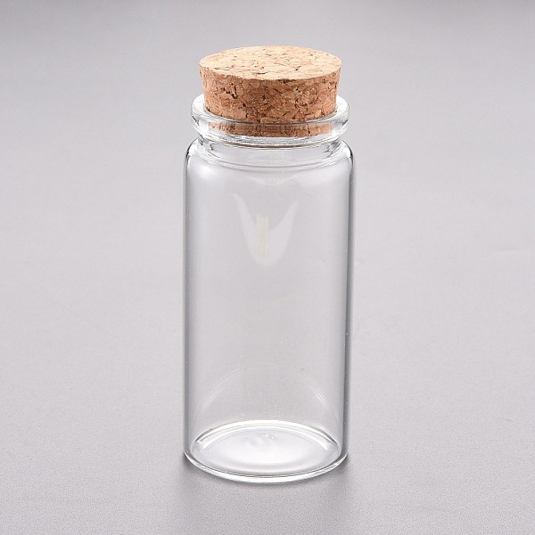 PandaHall Glass Bead Containers, with Cork Stopper, Wishing Bottle, Clear, 3.7x8cm, Capacity: 55ml(1.86 fl. oz) Glass Bottle Clear
PandaHall Glass Bead Containers, with Cork Stopper, Wishing Bottle, Clear, 3.7x8cm, Capacity: 55ml(1.86 fl. oz) Glass Bottle Clear