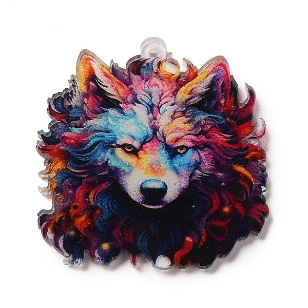PandaHall Acrylic Pendants, Animals, Wolf, 38x35.5x1.5mm, Hole: 1.5mm Acrylic Wolf
PandaHall Acrylic Pendants, Animals, Wolf, 38x35.5x1.5mm, Hole: 1.5mm Acrylic Wolf