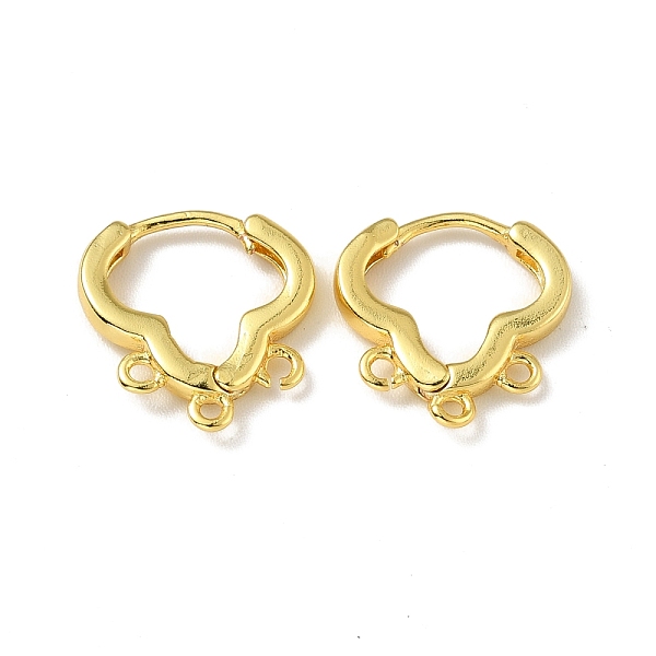 PandaHall Brass Hoop Earring Findings, with Triple Horizontal Loops, Lead Free & Cadmium Free & Nickel Free, Real 18K Gold Plated, 16x14x2mm...
PandaHall Brass Hoop Earring Findings, with Triple Horizontal Loops, Lead Free & Cadmium Free & Nickel Free, Real 18K Gold Plated, 16x14x2mm...