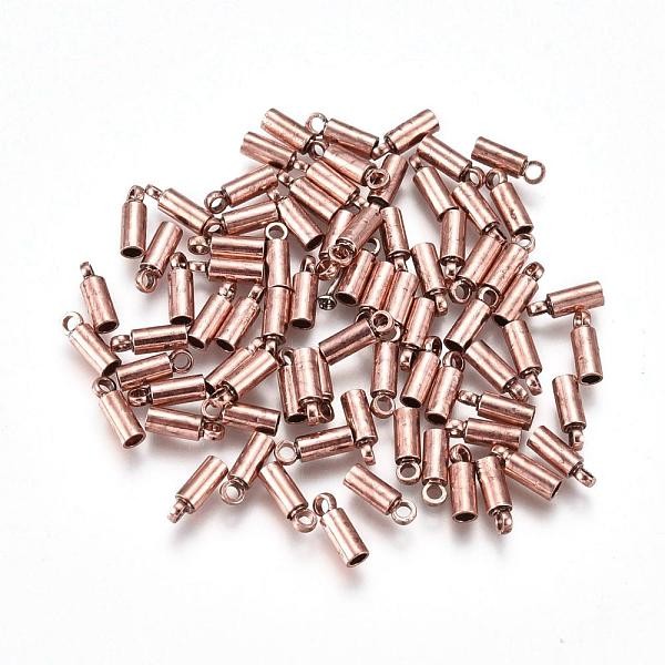 PandaHall Brass Cord Ends, End Caps, Red Copper, 6x2mm, Hole: 1mm, Inner Diameter: 1.5mm Brass
PandaHall Brass Cord Ends, End Caps, Red Copper, 6x2mm, Hole: 1mm, Inner Diameter: 1.5mm Brass
