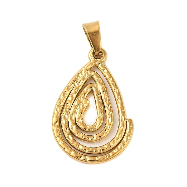 PandaHall Ion Plating(IP) 304 Stainless Steel Pendants, Golden, Teardrop, 28.5x18.5x1.5mm, Hole: 6x3mm 304 Stainless Steel Teardrop
PandaHall Ion Plating(IP) 304 Stainless Steel Pendants, Golden, Teardrop, 28.5x18.5x1.5mm, Hole: 6x3mm 304 Stainless Steel Teardrop