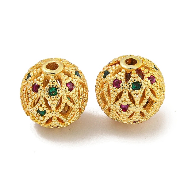 PandaHall Rack Plating Brass Cubic Zirconia Beads, Large Hole Beads, Long-Lasting Plated, Lead Free & Cadmium Free, Round, Real 18K Gold..., Green
PandaHall Rack Plating Brass Cubic Zirconia Beads, Large Hole Beads, Long-Lasting Plated, Lead Free & Cadmium Free, Round, Real 18K Gold..., Green