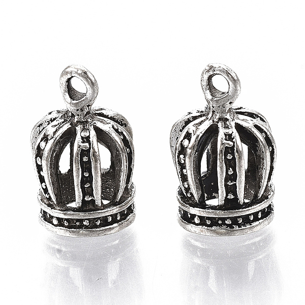 PandaHall Tibetan Style Alloy Pendants, Cadmium Free & Lead Free, Crown, Antique Silver, 15x8.5mm, Hole: 1.6mm, about 585pcs/1000g Alloy...
PandaHall Tibetan Style Alloy Pendants, Cadmium Free & Lead Free, Crown, Antique Silver, 15x8.5mm, Hole: 1.6mm, about 585pcs/1000g Alloy...