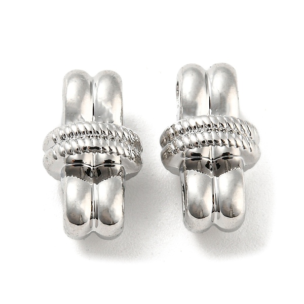 PandaHall Rack Plating Alloy Knot Connector Charms, Lead Free & Cadmium Free & Nickel Free, Platinum, 14.5x8x7mm, Hole: 2.7mm Alloy Others
PandaHall Rack Plating Alloy Knot Connector Charms, Lead Free & Cadmium Free & Nickel Free, Platinum, 14.5x8x7mm, Hole: 2.7mm Alloy Others