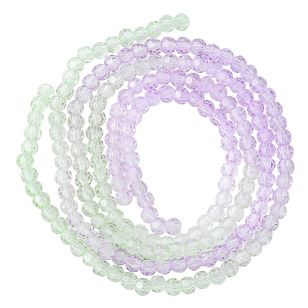 PandaHall Transparent Glass Beads Strands, Faceted(32 Facets), Round, Lilac, 4~4.5mm, Hole: 1mm, about 90~95pcs/strand, 13.98''(35.5cm), 2..., Purple
PandaHall Transparent Glass Beads Strands, Faceted(32 Facets), Round, Lilac, 4~4.5mm, Hole: 1mm, about 90~95pcs/strand, 13.98''(35.5cm), 2..., Purple