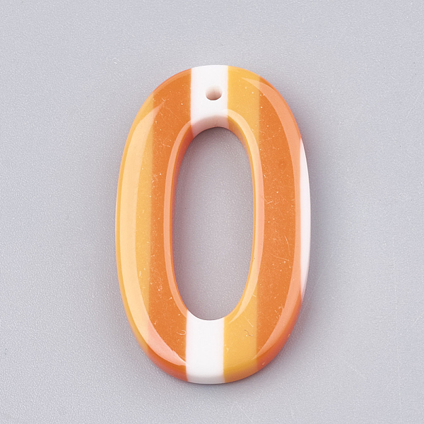 PandaHall Resin Pendants, Oval with Stripe Pattern, Orange, 33x19.5x4mm, Hole: 1mm Resin Oval Orange
PandaHall Resin Pendants, Oval with Stripe Pattern, Orange, 33x19.5x4mm, Hole: 1mm Resin Oval Orange