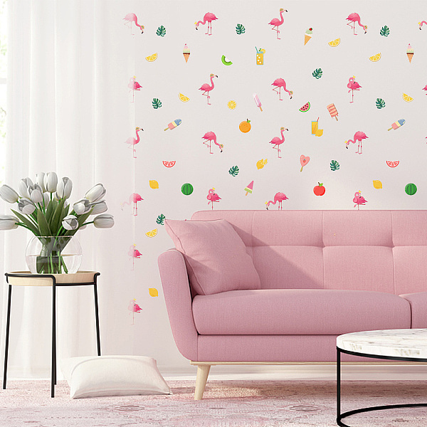 PandaHall PVC Wall Stickers, Wall Decoration, Flamingo Pattern, 340x1180mm Plastic Flamingo Shape
PandaHall PVC Wall Stickers, Wall Decoration, Flamingo Pattern, 340x1180mm Plastic Flamingo Shape