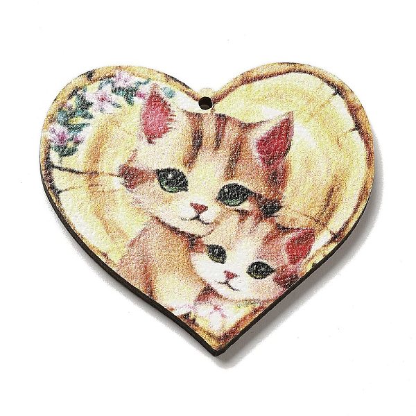 PandaHall Mother's Day Theme Wooden Pendants, Cat Shape, 39.5x43x2.5mm, Hole: 1.6mm Wood Cat Shape
PandaHall Mother's Day Theme Wooden Pendants, Cat Shape, 39.5x43x2.5mm, Hole: 1.6mm Wood Cat Shape