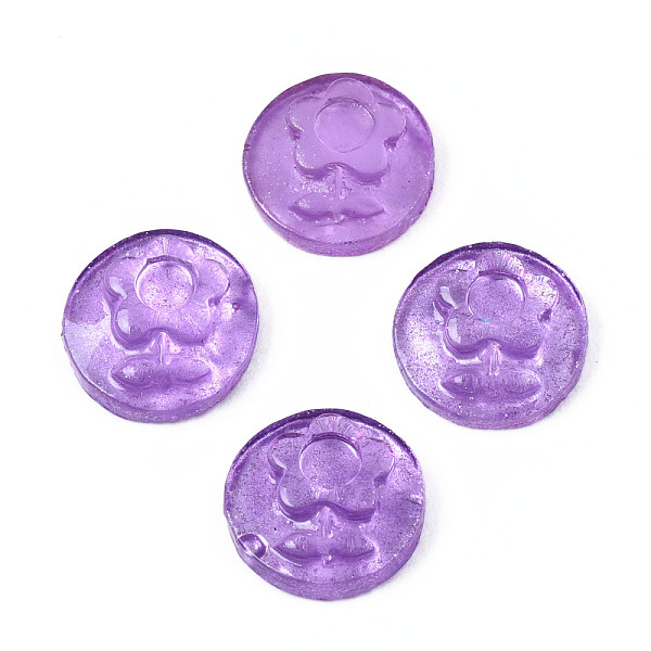 PandaHall Spray Painted Transparent Resin Cabochons, Flat Round with Flower, Medium Orchid, 10x3.5mm Resin Flat Round
PandaHall Spray Painted Transparent Resin Cabochons, Flat Round with Flower, Medium Orchid, 10x3.5mm Resin Flat Round