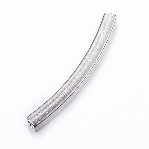 PandaHall 304 Stainless Steel Tube Beads, Square Hole, Stainless Steel Color, 39.5x4mm, Hole: 2.5mm 304 Stainless Steel Tube
PandaHall 304 Stainless Steel Tube Beads, Square Hole, Stainless Steel Color, 39.5x4mm, Hole: 2.5mm 304 Stainless Steel Tube