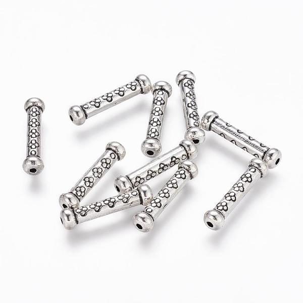 PandaHall Tibetan Style Alloy Beads, Cadmium Free & Nickel Free & Lead Free, Tube, Antique Silver, 22x5.5mm, Hole: 1.5mm Alloy Tube
PandaHall Tibetan Style Alloy Beads, Cadmium Free & Nickel Free & Lead Free, Tube, Antique Silver, 22x5.5mm, Hole: 1.5mm Alloy Tube
