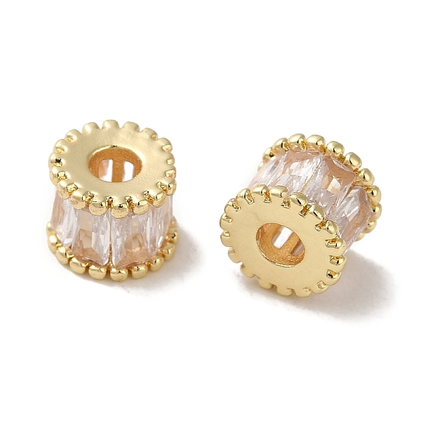 PandaHall Rack Plating Brass Pave Clear Cubic Zirconia Beads, Cadmium Free & Lead Free, Column, Golden, 7x5.8mm, Hole: 2.8mm Brass+Cubic...
PandaHall Rack Plating Brass Pave Clear Cubic Zirconia Beads, Cadmium Free & Lead Free, Column, Golden, 7x5.8mm, Hole: 2.8mm Brass+Cubic...