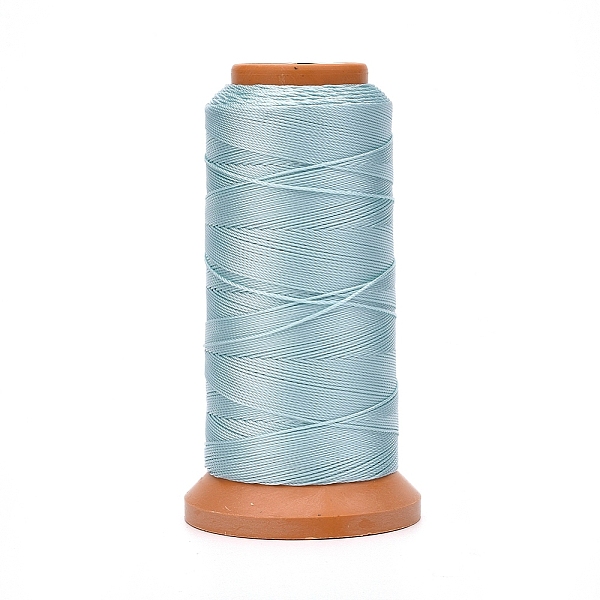 PandaHall Polyester Threads, for Jewelry Making, Pale Turquoise, 0.7mm, about 437.44 yards(400m)/roll Polyester Cyan
PandaHall Polyester Threads, for Jewelry Making, Pale Turquoise, 0.7mm, about 437.44 yards(400m)/roll Polyester Cyan
