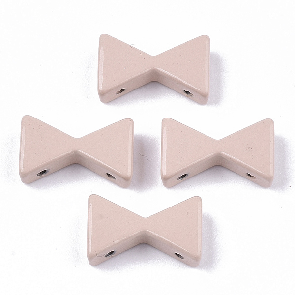 PandaHall Spray Painted Alloy Multi-Strand Links, For Tile Elastic Bracelets Making, Bowknot, Misty Rose, 8x13x4mm, Hole: 1mm Alloy Bowknot..., Red
PandaHall Spray Painted Alloy Multi-Strand Links, For Tile Elastic Bracelets Making, Bowknot, Misty Rose, 8x13x4mm, Hole: 1mm Alloy Bowknot..., Red