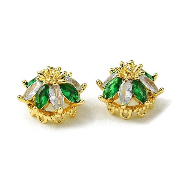 PandaHall Brass Micro Pave Cubic Zirconia Charms, Half Round, Real 18K Gold Plated, 11.5x15.5x15mm, Hole: 1.2mm Brass+Cubic Zirconia Half..., Clear
PandaHall Brass Micro Pave Cubic Zirconia Charms, Half Round, Real 18K Gold Plated, 11.5x15.5x15mm, Hole: 1.2mm Brass+Cubic Zirconia Half..., Clear