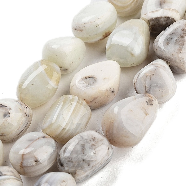PandaHall Natural Striped Agate/Banded Agate Beads Strands, Nuggets, Tumbled Stone, 16~21x14~18x9.5~14mm, Hole: 0.8mm, about 22~23pcs/strand...
PandaHall Natural Striped Agate/Banded Agate Beads Strands, Nuggets, Tumbled Stone, 16~21x14~18x9.5~14mm, Hole: 0.8mm, about 22~23pcs/strand...