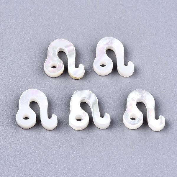 PandaHall Natural White Shell Beads, Mother of Pearl Shell Beads, Top Drilled Beads, Constellation/Zodiac Sign, Leo, 11.5x11.5x2.5mm, Hole...
PandaHall Natural White Shell Beads, Mother of Pearl Shell Beads, Top Drilled Beads, Constellation/Zodiac Sign, Leo, 11.5x11.5x2.5mm, Hole...