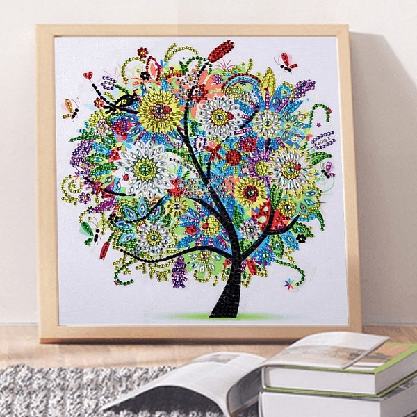 PandaHall 5D DIY Diamond Painting Kits For Kids, with Diamond Painting Cloth, Resin Rhinestones, Diamond Sticky Pen, Tweezers, Tray Plate..., Multicolor
PandaHall 5D DIY Diamond Painting Kits For Kids, with Diamond Painting Cloth, Resin Rhinestones, Diamond Sticky Pen, Tweezers, Tray Plate..., Multicolor