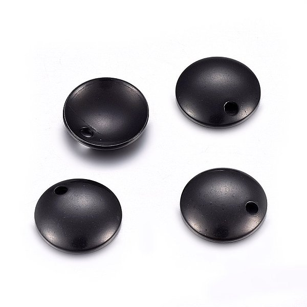 PandaHall 304 Stainless Steel Dome Charms, Flat Round with Cambered, Electrophoresis Black, 8x1.5mm, Hole: 1.5mm 304 Stainless Steel Flat...
PandaHall 304 Stainless Steel Dome Charms, Flat Round with Cambered, Electrophoresis Black, 8x1.5mm, Hole: 1.5mm 304 Stainless Steel Flat...