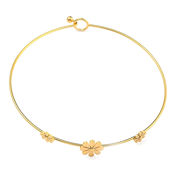 PandaHall 304 Stainless Steel Three Small Daisy Flower Choker Necklaces for Women, Real 18K Gold Plated, Inner Diameter: 4.92 inch(12.5cm)...
PandaHall 304 Stainless Steel Three Small Daisy Flower Choker Necklaces for Women, Real 18K Gold Plated, Inner Diameter: 4.92 inch(12.5cm)...