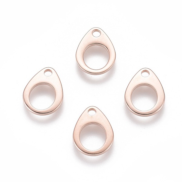 PandaHall 201 Stainless Steel Chain Tabs, Chain Extender Connectors, Teardrop, Hollow, Rose Gold, 13x10x0.9~1mm, Hole: 2mm 201 Stainless...
PandaHall 201 Stainless Steel Chain Tabs, Chain Extender Connectors, Teardrop, Hollow, Rose Gold, 13x10x0.9~1mm, Hole: 2mm 201 Stainless...