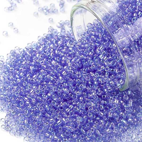 PandaHall TOHO Round Seed Beads, Japanese Seed Beads, (168) Transparent AB Light Sapphire, 15/0, 1.5mm, Hole: 0.7mm, about 3000pcs/10g Glass..., Blue
PandaHall TOHO Round Seed Beads, Japanese Seed Beads, (168) Transparent AB Light Sapphire, 15/0, 1.5mm, Hole: 0.7mm, about 3000pcs/10g Glass..., Blue