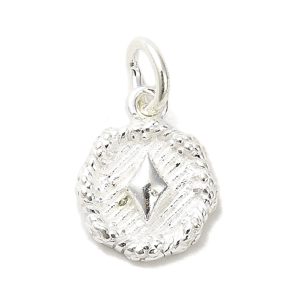 PandaHall Sterling Silver Charms, with Jump Ring, with S925 Stamp, Rhombus, 13x10x2.5mm, Hole: 3.5mm Sterling Silver Rhombus
PandaHall Sterling Silver Charms, with Jump Ring, with S925 Stamp, Rhombus, 13x10x2.5mm, Hole: 3.5mm Sterling Silver Rhombus