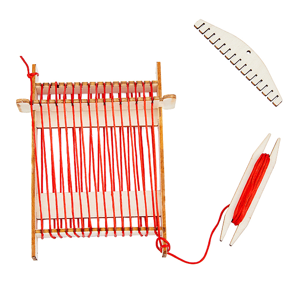 PandaHall DIY Wooden Loom Kits, with Rope, Adjusting Rods, Educational Toys for Kids, BurlyWood, 19.4x14.3x0.3cm Wood Orange
PandaHall DIY Wooden Loom Kits, with Rope, Adjusting Rods, Educational Toys for Kids, BurlyWood, 19.4x14.3x0.3cm Wood Orange