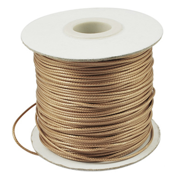 PandaHall Korean Waxed Polyester Cord, Bead Cord, BurlyWood, 1.2mm, about 185yards/roll Waxed Polyester Cord Round Orange
PandaHall Korean Waxed Polyester Cord, Bead Cord, BurlyWood, 1.2mm, about 185yards/roll Waxed Polyester Cord Round Orange