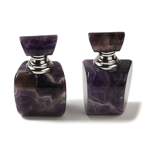 PandaHall Natural Amethyst Dropper Perfume Bottles, with Stainless Steel Color Tone 304 Stainless Steel Findings, SPA Aromatherapy Essemtial...
PandaHall Natural Amethyst Dropper Perfume Bottles, with Stainless Steel Color Tone 304 Stainless Steel Findings, SPA Aromatherapy Essemtial...