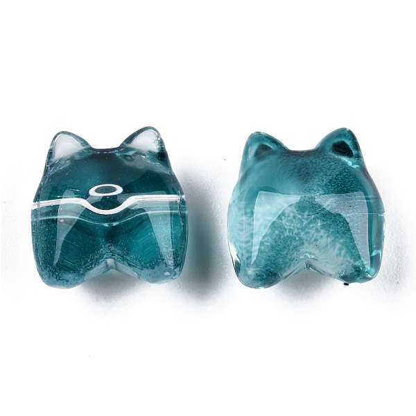 PandaHall Transparent Spray Painted Glass Beads, Bear, Teal, 13x13x9mm, Hole: 1.2mm Glass Bear Cyan
PandaHall Transparent Spray Painted Glass Beads, Bear, Teal, 13x13x9mm, Hole: 1.2mm Glass Bear Cyan
