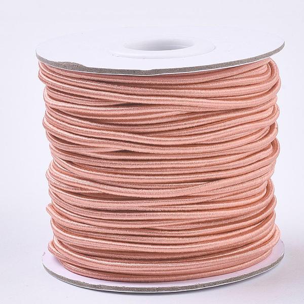 PandaHall Round Elastic Cord, with Nylon Outside and Rubber Inside, Salmon, 2mm, about 32.8 yards(30m)/roll Elastic Fibre Round Red
PandaHall Round Elastic Cord, with Nylon Outside and Rubber Inside, Salmon, 2mm, about 32.8 yards(30m)/roll Elastic Fibre Round Red